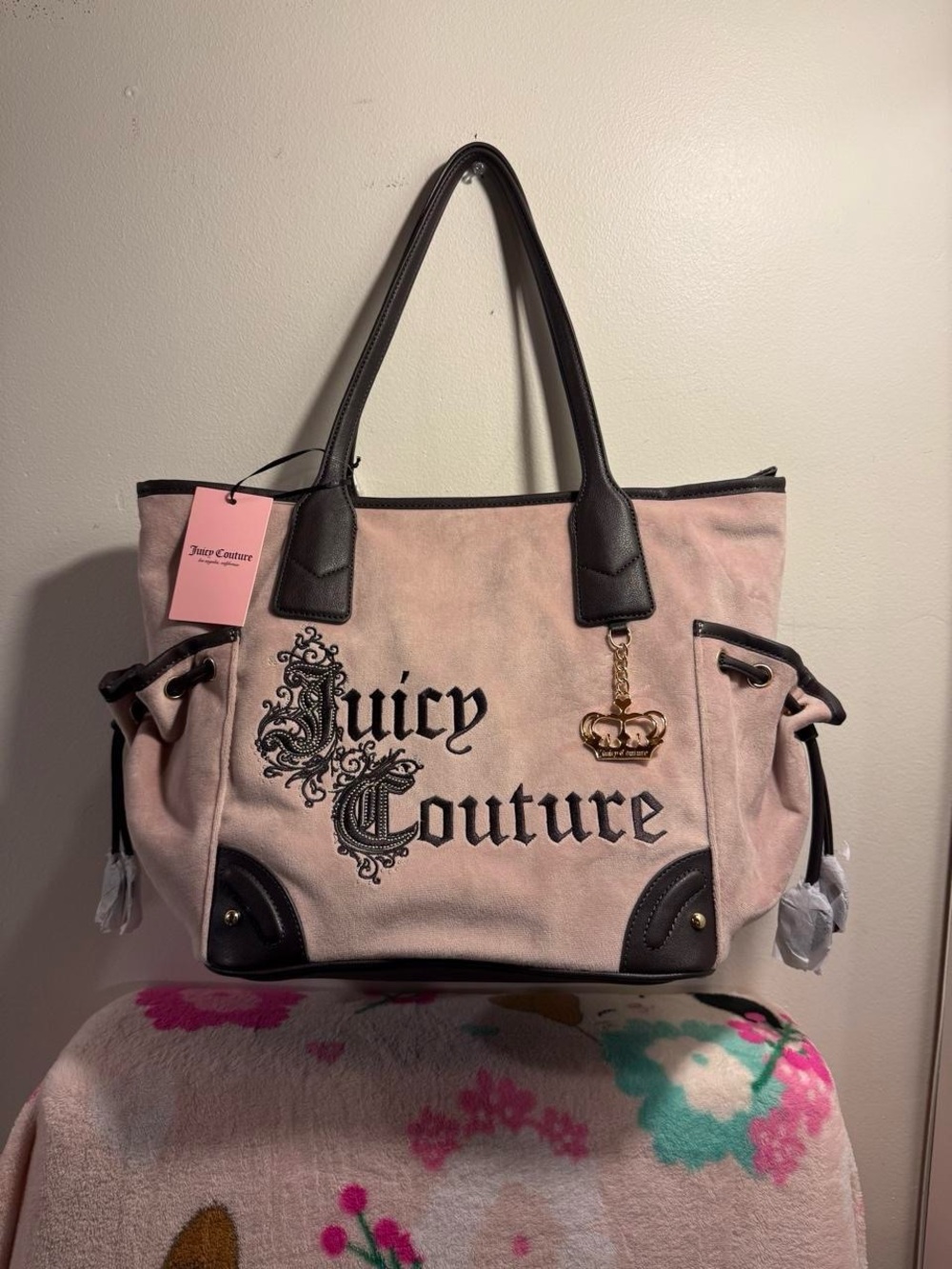 Juicy Couture “Juicy Renaissance Tote”, Dusty blush brown NWT